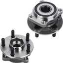 Autoround 513303 Pair Front Wheel Bearing Hub Assembly Compatible with Subaru Outback, Forester, Impreza (Exc STI), Legacy, XV Crosstrek