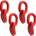 BokWin 2 Pack 7100 Lifting Bracket Lifting Hooks,Red Heavy-Duty Engine Lift Bracket Lifting Ring