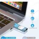256GB Flash Drive for iPhone Photo Stick,Thumb Drive USB Stick High Speed Transfer USB Drives External Picture Video Storage Memory Expansion for iPhone/iPad/PC (Blue)