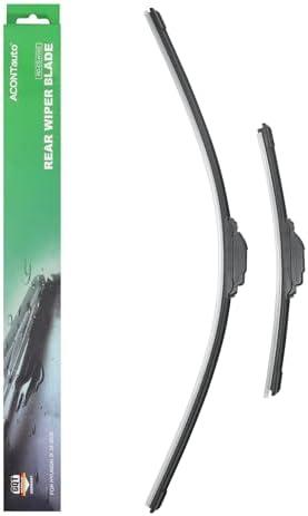 Windshield Wiper Blades 28" + 14" Replacement For Honda Fit 20-09,Toyota Prius C 19-12,Hyundai Elantra 16-11,Kia Forte 18-14,Premium All-Seasons Durable,(set of 2)