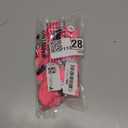 YAODHAOD Dog Shoes for Winter, Dog Boots & Paw Protectors, Fleece Warm Snow Booties for Puppy with Reflective Strip Anti-Slip Rubber Sole for Small Medium Size Dogs, Size 3: 1.5"x1.3" (L*W),Pink