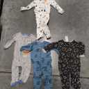 Gerber baby-boys 4 Pack Sleep 'N Play Footie, Size 3-6 Months