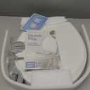 Quick Flip Round Toilet Seat with Built-In Potty & Splash Guard for Toddler Training, Slow Close - Jool Baby