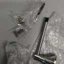 Brushed Nickel Toilet Paper Holder Bathroom Double Post Pivoting Tissue Roll Holder Stainless Steel and Zinc Alloy Wall Mount