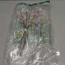 Pigort 3 Pieces Metal Flowers Wall Art- Rustic Farmhouse Decor Minimalist Decor for Living Room Bathroom Bedroom Dining Room, Housewarming Gifts Christmas Decoration (Beige, Vase-C)