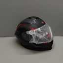 Motorcycle Helmet, Motorcycle Dual Visor Flip up Modular Full Face Helmet JR-815,DOT Approved Motorbike Helmet with 2 Visors for Adults Men Women(M,Matte Red Evolve)