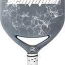 Pro Pickleball Paddle| T700 Carbon Fiber Pickleball Paddles with 16mm Polymer Honeycomb Core & Overgrips| Premium Pickle Ball Racket Enhanced Control & Spin & Power| USAPA Approved (Gray)