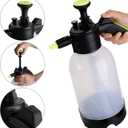 Suwimut 1 Pack 0.5 Gallon Hand held Garden Sprayer Pump Pressure Water Sprayers, Multi-Purpose Hand Sprayer for Lawn, Garden, Safety Valve Adjustable Nozzle