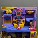 Fisher-Price Imaginext DC Super Friends Preschool Toy Batgirl Hero Hideout Playset with 2 Figures & 5 Accessories for Kids Ages 3+ Years