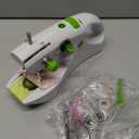 Handheld Sewing Machine, Dual Speed Portable Electric Mini Sewing Machine for Beginners, Complete Set of Quick Home Clothing Fabrics Repair Tools,Electric Handheld Sew Machine, DIY Travel Home Use