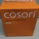 Cosori Electric Kettle, No Plastic Contact With Water, Wide Mouth For Easy Cleaning, Auto Shut Off, 1.7L Tea Kettle & Hot Water Boiler, Water Heater & Teapot, Borosilicate Glass, Black, 1500W (1.8 Quarts)