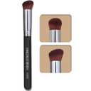 Angled Concealer Brush by Keshima - Under-Eye Concealing, Contouring & Setting, Seamless Streak-Free Finish - Works with Liquid, Cream & Powder - Soft, Dense Synthetic Bristles