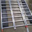Ramps for Pickup Trucks, GarveeTech Aluminum ATV Ramps 1500 LBS Capacity, Tri-Fold Motorcycle Powersports Loading Ramps with Load Straps for Motorcycles, ATV/UTV, Lawn Mowers, Tractors, 76" L x 50" W