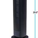COMFORT ZONE 30" High Velocity Ceramic Tower Heater with Remote