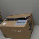 Upgraded Fully Enclosed Cat Litter Box with Lid, Covered Cat Box Enclosure, Anti-Splashing Easy to Clean Kitty Litter Boxes with Drawer, 3 Modes can Use from Kitten to Adult(White&Grey)