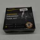 Grommet Tool Kit, 3/8 inch Handheld Eyelet Kit Manual Grommet Press Machine with 500 pcs 10 mm Grommets