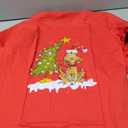 Christmas Shirts for Women Cute Christmas Tree Light Graphic Long Sleeve Shirt Xmas Holiday Party(P5,M)
