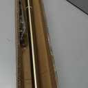 Double Curtain Rods 28-48", Decorative Double Drapery Rods with Cap Finials, Heavy Duty 1 Inch Front and 5/8 Inch Back Telescoping Dual Curtain Rod, Antique Bronze