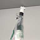 rabbitgoo Window Privacy Film Rainbow Film Decorative Window Sticker, 3D Static Stained Glass Cling Tint for Home Heat Control Non-Adhesive, Brown, 23.6 x 78.7 inches