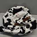 iPlay, iLearn Bouncy Pals Hopping Cow Horse, Toddler Girl Boy Inflatable Bouncing Animal Hopper Toy, Outdoor Indoor Plush Ride on Bouncer, Baby Birthday Gift 18 Month 2 3 4 Year Old Kid - Cow