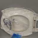 KOHLER K-4775-96 Brevia Round Toilet Seat with Quick-Release Hinges And Quick-Attach Hardware For Easy Clean, Biscuit