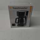 Toastmaster 12-Cup Digital Touchscreen Drip Coffee Maker, Black, TM-131CM