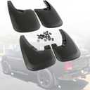 Mud Flaps for 2009-2024 Ram 1500 / (19-24) Ram 1500 Classic, 2010-2018 Ram 2500 3500 All Weather Mudflaps Splash Guards for Trucks/Only Fit No OEM Fender Flares' Model