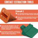 Deutsch Connector Kit - Gray, 599PCS. Waterproof Automotive/Boats Connectors, 16 Contacts in 2 3 4 6 8 12 Pin Connectors (14-20AWG) Sizes.