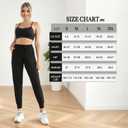 NEW YOUNG 3 Pack Fleece Lined Sweatpants for Women-Womens Joggers Pants with Pockets Workout Drawstring Lounge Yoga Pants for Women Winter Small