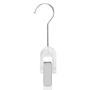 5Pcs Acrylic Hair Extension Hangers for Wig Holder Laundry Hanging Hook Clips for Hairpin Hairdressers Hangers for Wig Storage Weft Extension Storage Clips