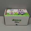 iPlay, iLearn Bouncy Pals Hopping Cow Horse, Toddler Girl Boy Inflatable Bouncing Animal Hopper Toy, Outdoor Indoor Plush Ride on Bouncer, Baby Birthday Gift 18 Month 2 3 4 Year Old Kid - Cow