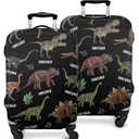 Subvise Dinosaur Suitcase Cover for Dinosaur Lover,Suitcase Protector Elastic Luggage Cover Anti-scratch (X Large (29-32in))