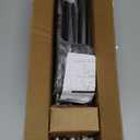 Heavy Duty Bronze Curtain Rods - 48 to 84 Inch, Adjustable with Diamond Finials for Bedroom, Living Room, Patio, Kitchen, Farmhouse