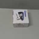 HOUSBAY Glow Small Alarm Clock Radio for Bedrooms with 7 Color Night Light, Dual Alarm, Dimmer, USB Charger, Battery Backup, Nap Timer, FM Radio with Auto-Off Timer for Bedside (Black)