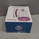 KPKitchen Pancake Batter Dispenser - Kitchen Must Have Tool for Perfect Pancakes, Cupcake, Waffle, Muffin Mix, Cake & Crepe - Baking Supplies for Griddle - Pancake Maker with Measuring Label (Purple)