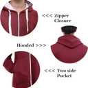 Adult Onesie Pajama for Men & Women | One Piece Hooded Jumpsuit, Ultra Soft Fleece | Loungewear, Sportwear (Red, XXL)