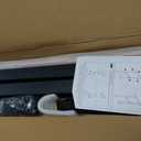 2 Step Handrails for Outdoor Steps, Metal Wood Grain Hand Rails