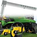 AM136327 Right Front/Left Rear Lawn Mower Deck Gauge Wheel Arms for John Deere X300 X320 X500 X324 X340 X360 X500 X520 X530 X534 X540