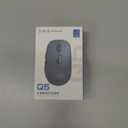 EWEADN Q5 Wireless Mouse, Bluetooth & 2.4G Quiet Computer Mouses with 1600 DPI, Battery Level Display, Ergonomic Office Mouse,6 Button Portable Cute Cordless Mice for Laptop/PC/Mac- Blue