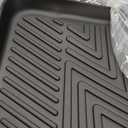 Cargo Mat for Honda Pilot Accessories 2025 2024 2023, Trunk Mat with Backrest Mat and Left Storage Mat Cargo Liner for Trailsport TS EXL Touring Elite