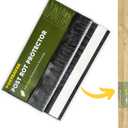 Postsaver Pro-Wrap Large | Pack of 10 | Fits 5x5 to 6x6" Square and 6 to 7" Round Posts | Fence Protector | Dual-Layer Rot Protector | Wood Protector |  (10)