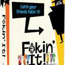 JACKBOX Games Fakin It Board Game  for Adults & Teens - Fun Social Deduction Card Game for Ages 14 & Up  Hilarious Board Game for Game Nights with Family, Friends & More (3-6 Players)