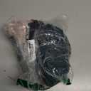 Maternity Shirts 3 Packs Flying Short Sleeve Nursing Tops Pregnancy Clothes.Large (Full Dark Green, Pink And One Black With Flowers)