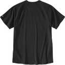 Carhartt Men's Big & Tall Force Relaxed Fit Midweight Short-Sleeve T-Shirt, Black, Large Tall