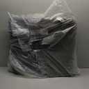 Bedluxe Leg Elevation Pillows, Leg Pillows for Sleeping, Cooling Gel Memory Foam Top, Wedge Pillow for Legs, Leg Wedges for Circulation, Swelling, After Surgery - Removable Cover (6 Inch, Dark Grey) (22x24+6)