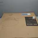 SICOTAS Round Coffee Table for Living Room, Modern Fluted Circle Center Coffee Table with Storage, 32" Accent Tea Dining Table for Apartment, Grey Alder (31.5"D x 31.5"W x 15.6"H)