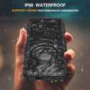 Oterkin for Samsung Galaxy S21 Waterproof Case with Built-in Screen Protector Dustproof Shockproof 360 Full Body Underwater Case for Samsung S21 5G 6.2inch (2021) Black