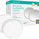 Nanobb Disposable Nursing Pads Multipack  120 Days and 60 Nights Ultra Thin & Extra Absorbent Vented Leak Proof Nursing Essentials, Individually Wrapped (180 Count)