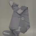 Chin Strap for Sleeping with 4-Side Adjustment, Anti Snoring Chin Strap Elasticity for Adults, Anti Snoring Devices Breathable and Durable, Snore Stopper for CPAP Users, Gray, M (M23.6in*5.11in)