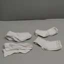 White Frill Top Cushion Sole Ankle Socks 4 Pack
5" foot